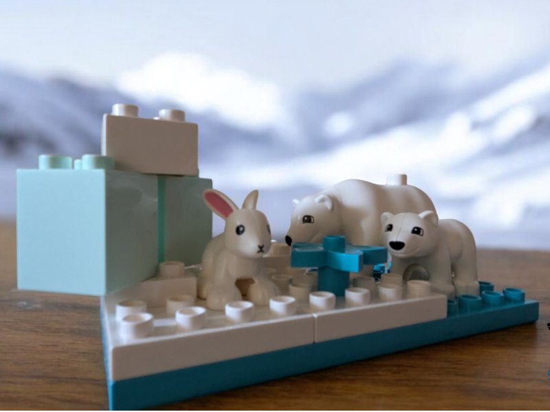 Stone Heap Bausteineset Eisbären 14 Teile SH-1001