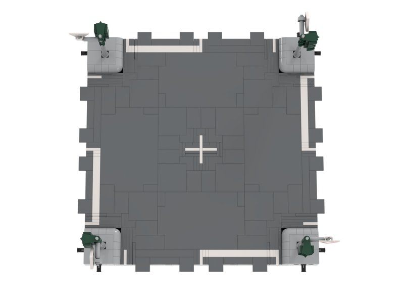 Stone Heap Bausteineset TLRS Kreuzung 485 Teile SH-2018