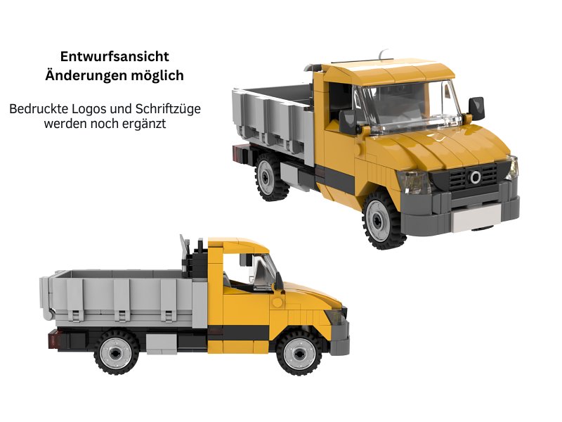 Stone Heap Bausteineset Baustellensprinter 395 Teile SH-5012