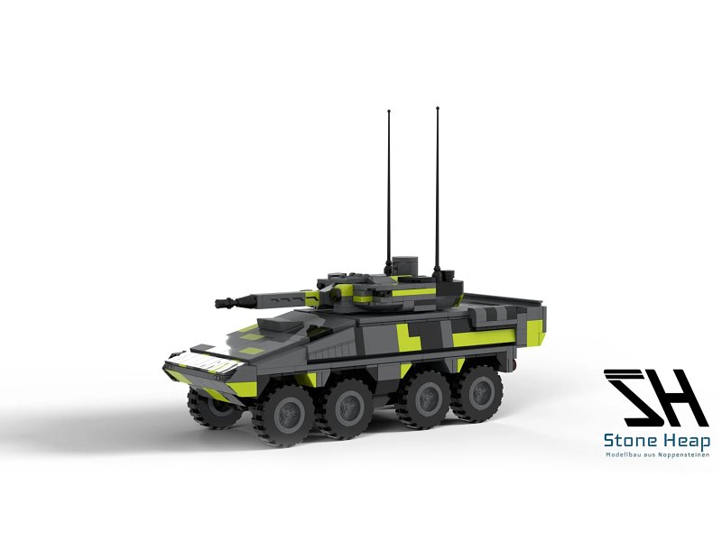 Stone Heap Bausteineset Rheinmetall - Boxer Lance 2 667 Teile SH-6002