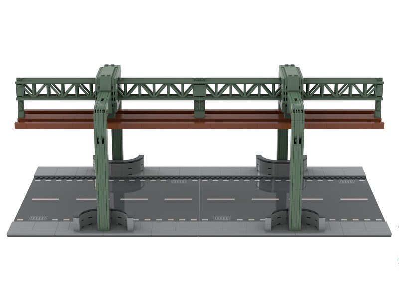 Stone Heap Bausteineset WU Schwebebahn Streckenerweiterung 900 Teile SH-8007