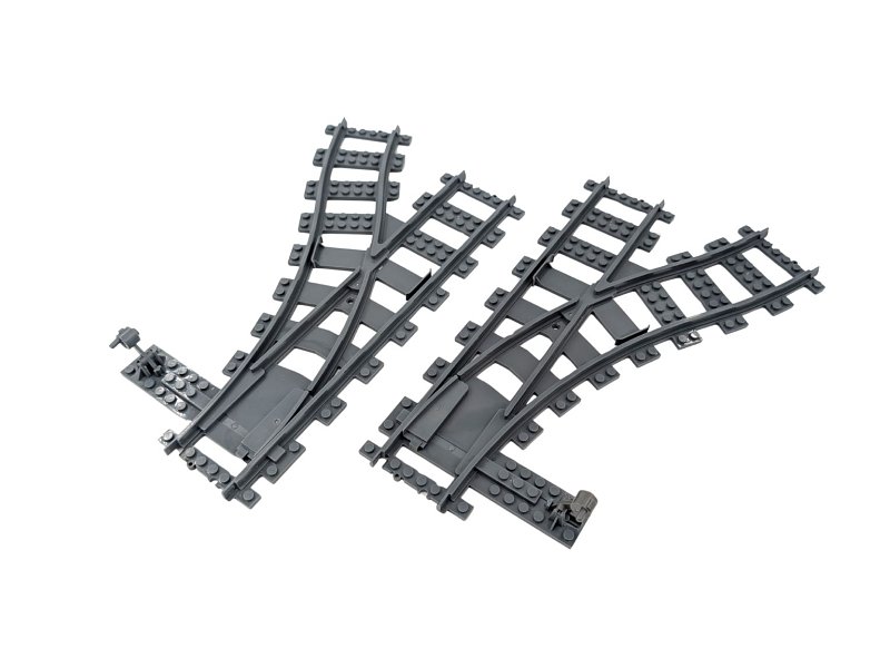Stone Heap Bausteineset Weichenpaar Rechts Links R40 2 Teile SH-9005