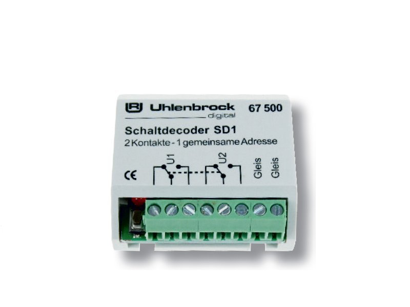 Uhlenbrock Digital Schaltdecoder SD1 <br />67500